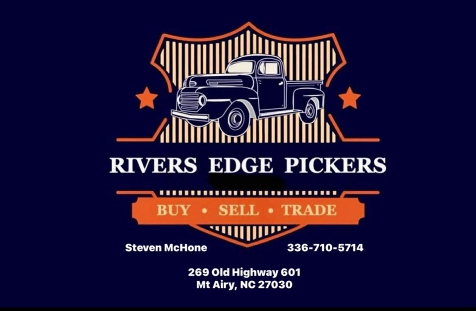 Rivers Edge Pickers logo